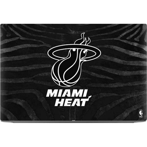 NBA Miami Heat Black Animal Print Dell XPS Skin